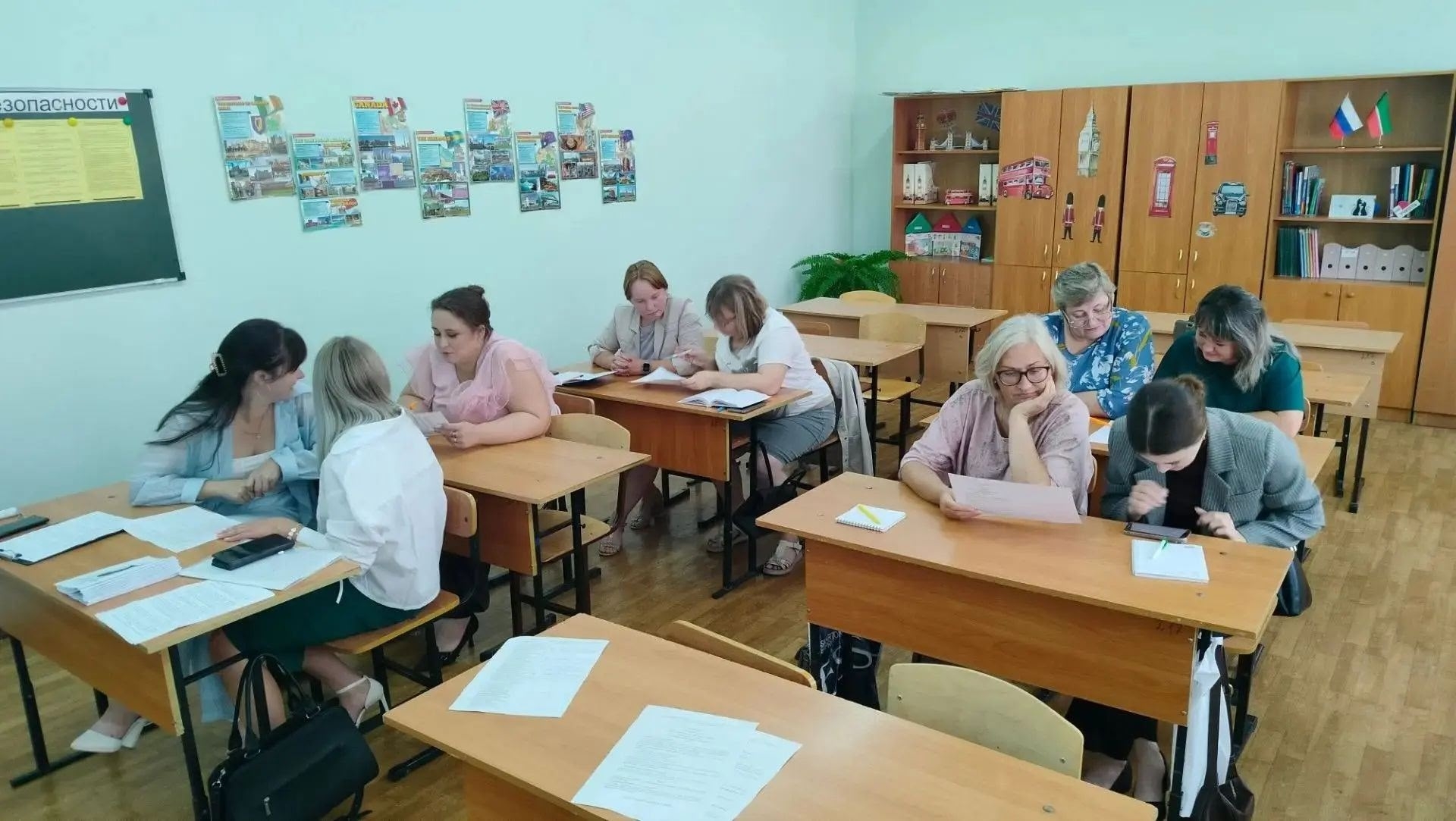 Секционное занятие учителей иностранного языка