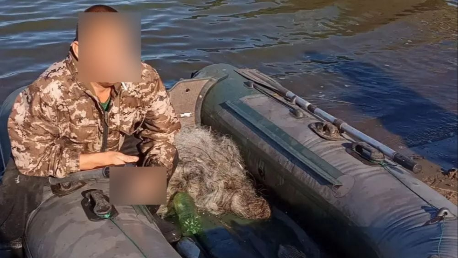 На территории государственного природного заказника «Спасский»  задержали браконьера