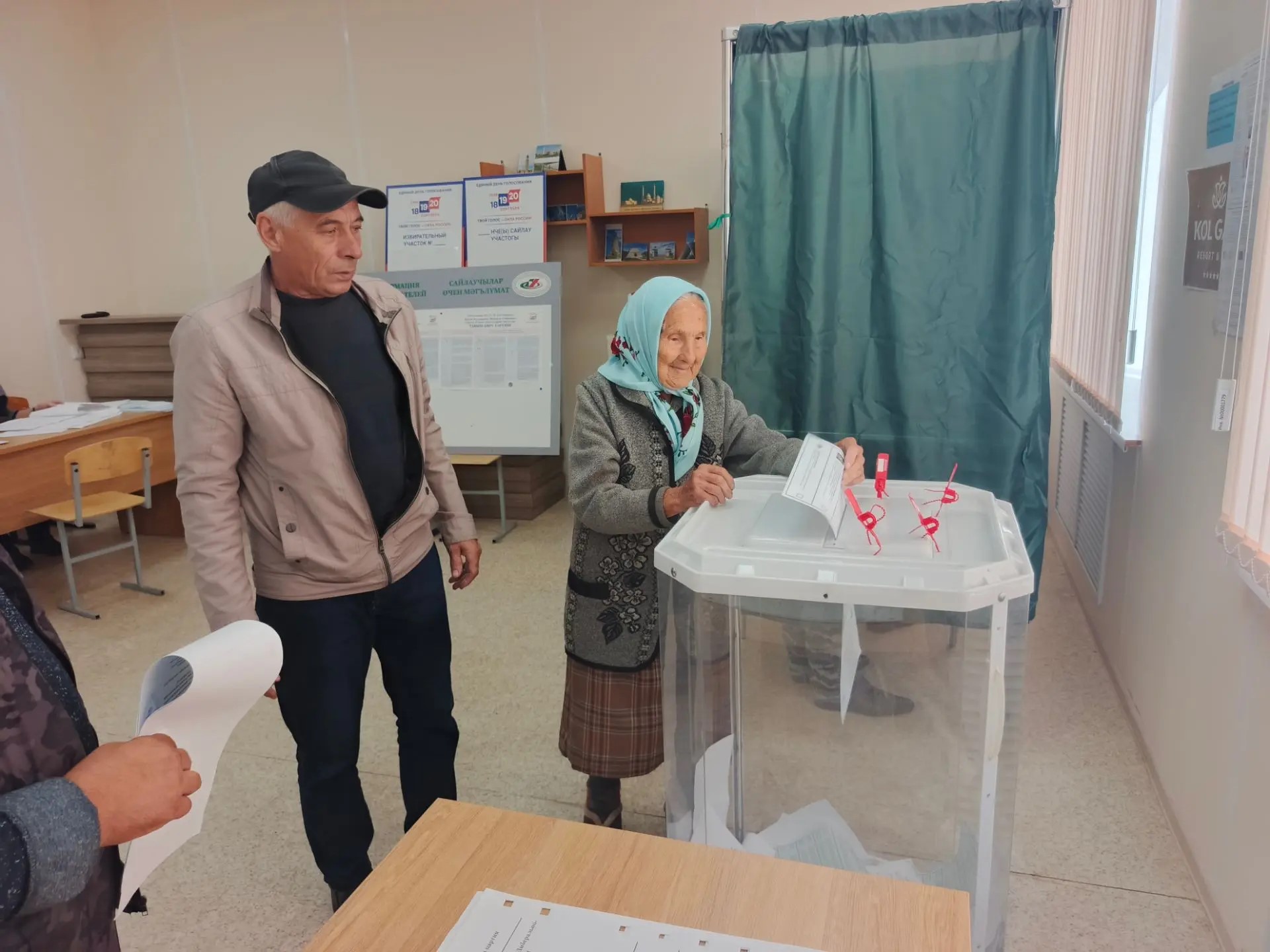 Труженица тыла из Спасского района проголосовала на выборах