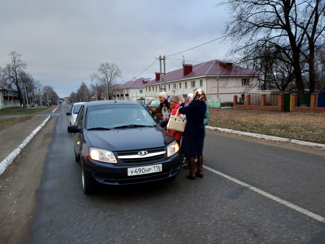 Спасские школьники призывают соблюдать правила дорожного движения (ФОТО)