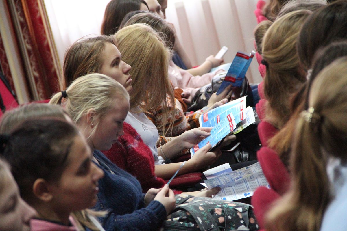 Спасские старшеклассники встретились с представителями казанских вузов (ФОТО)