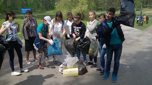 Школьники Болгара приняли участие в акции «Волга – великое наследие» (ФОТО)