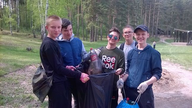 Школьники Болгара приняли участие в акции «Волга – великое наследие» (ФОТО)