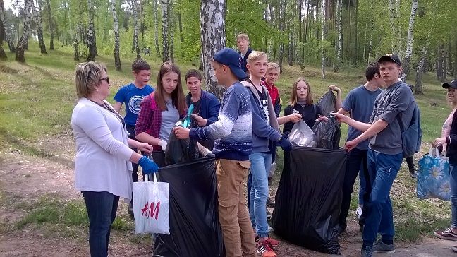 Школьники Болгара приняли участие в акции «Волга – великое наследие» (ФОТО)
