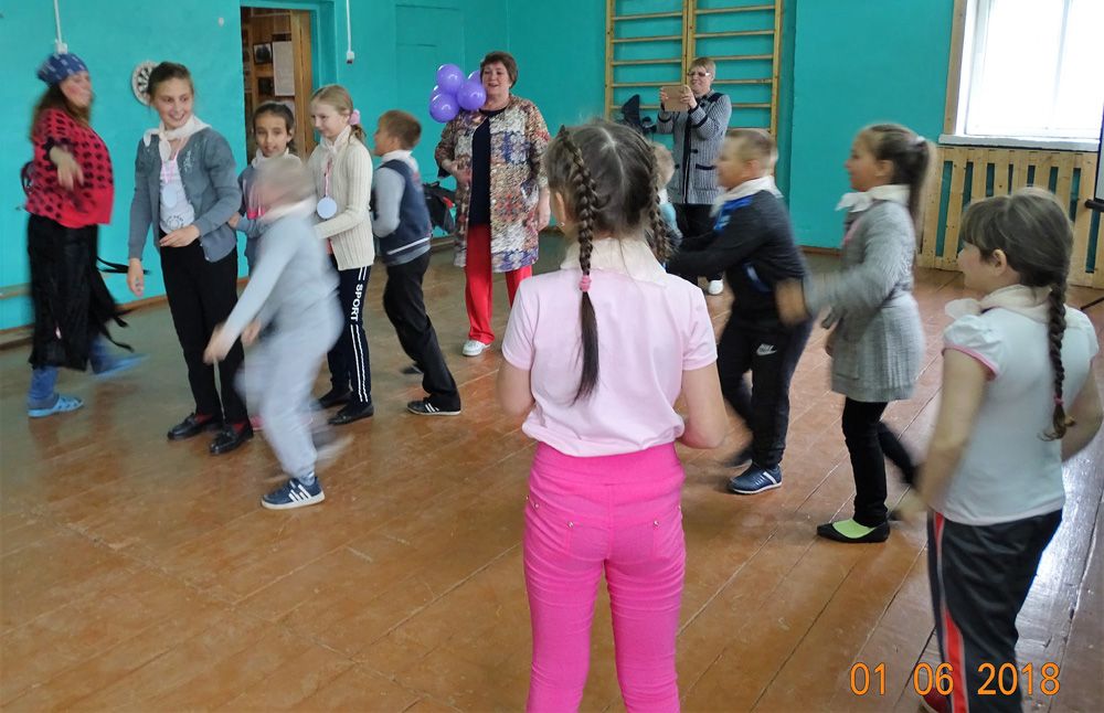 В селе Иж-Борискино Спасского района для детей провели игровую программу  (ФОТО)