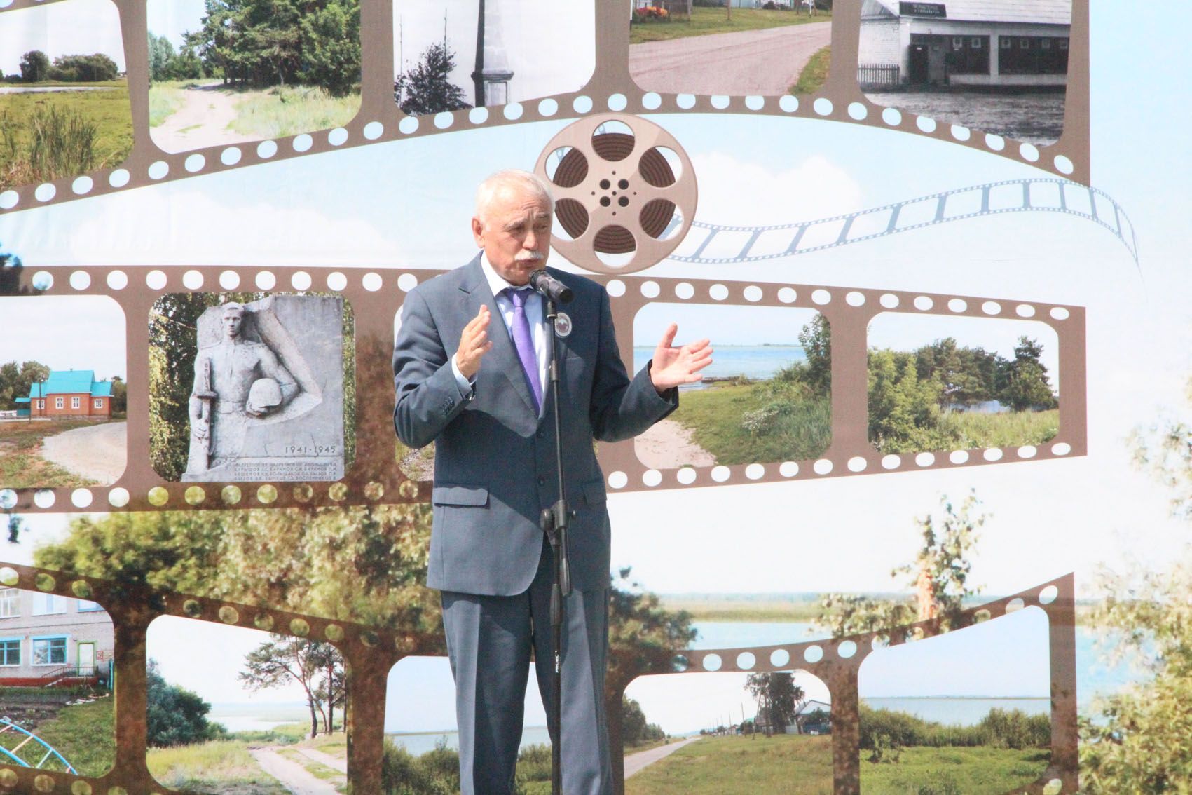 В поселке Ким Спасского района прошло торжество по случаю 100-летия племзавода (ФОТО)