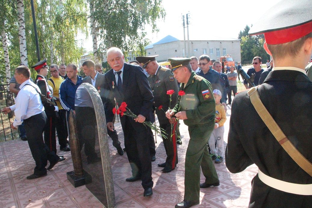 В Болгаре открылся военно-мемориальный комплекс памяти ветеранов боевых действий (ФОТО)