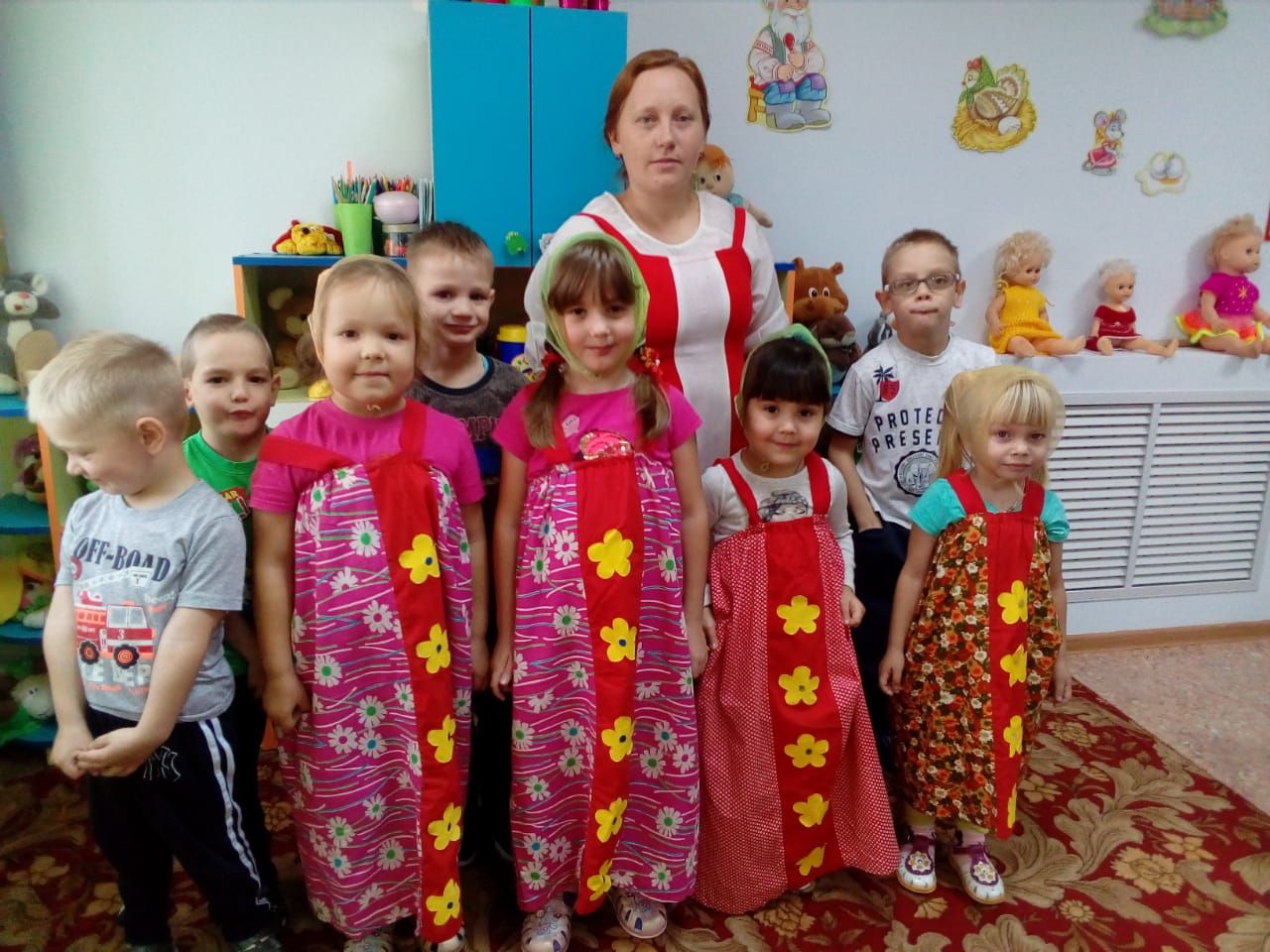 Для воспитанников Приволжского детского сада Спасского района организовали игровую программу (ФОТО)