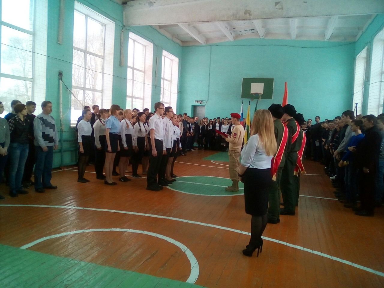 Студенты Спасского техникума пополнили ряды юнармейцев (ФОТО)