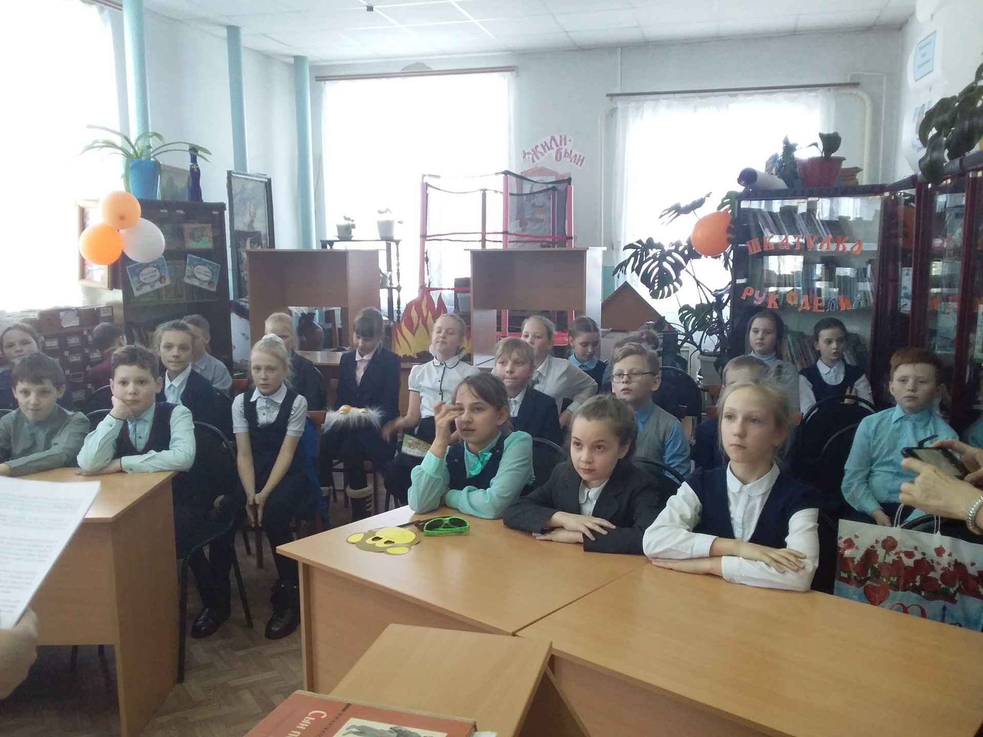 В детской библиотеке Болгара прошёл литературный час (ФОТО)