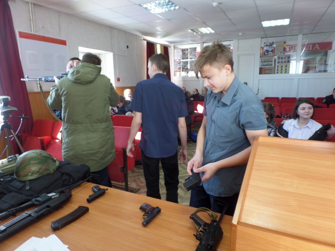В полиции Спасского района прошёл урок мужества (ФОТО)