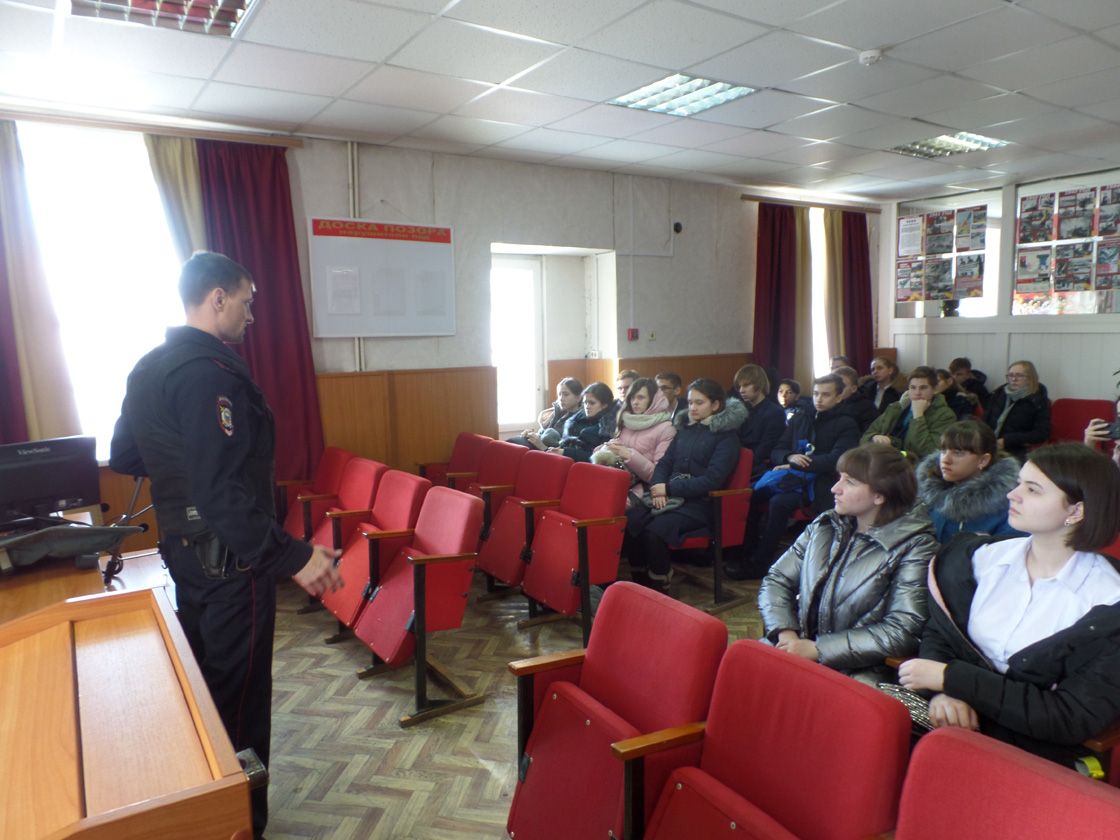 В полиции Спасского района прошёл урок мужества (ФОТО)