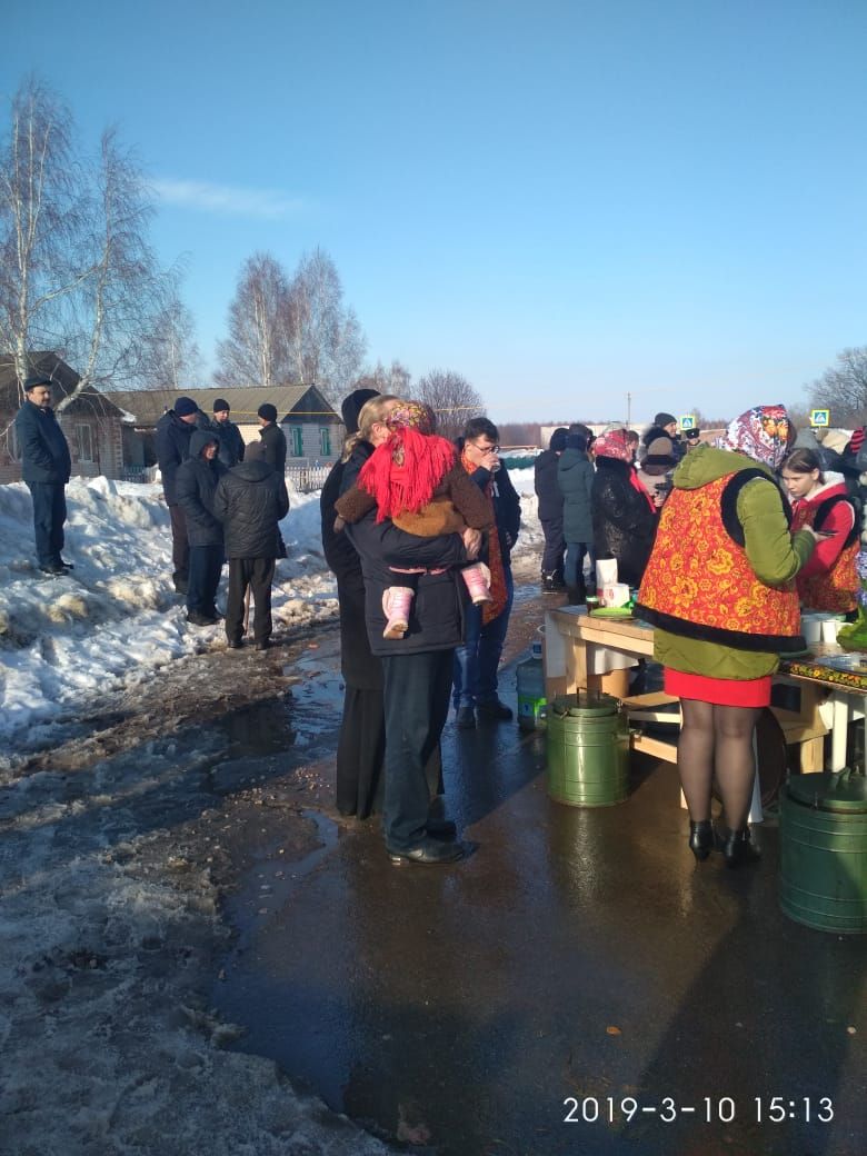 В селе Балымеры Спасского района прошли масленичные гулянья (ФОТО)