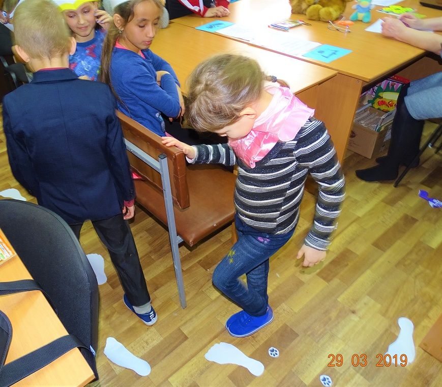 В Иж-Борискинской библиотеке прошла квест-игра "Книжкины именины" (ФОТО)