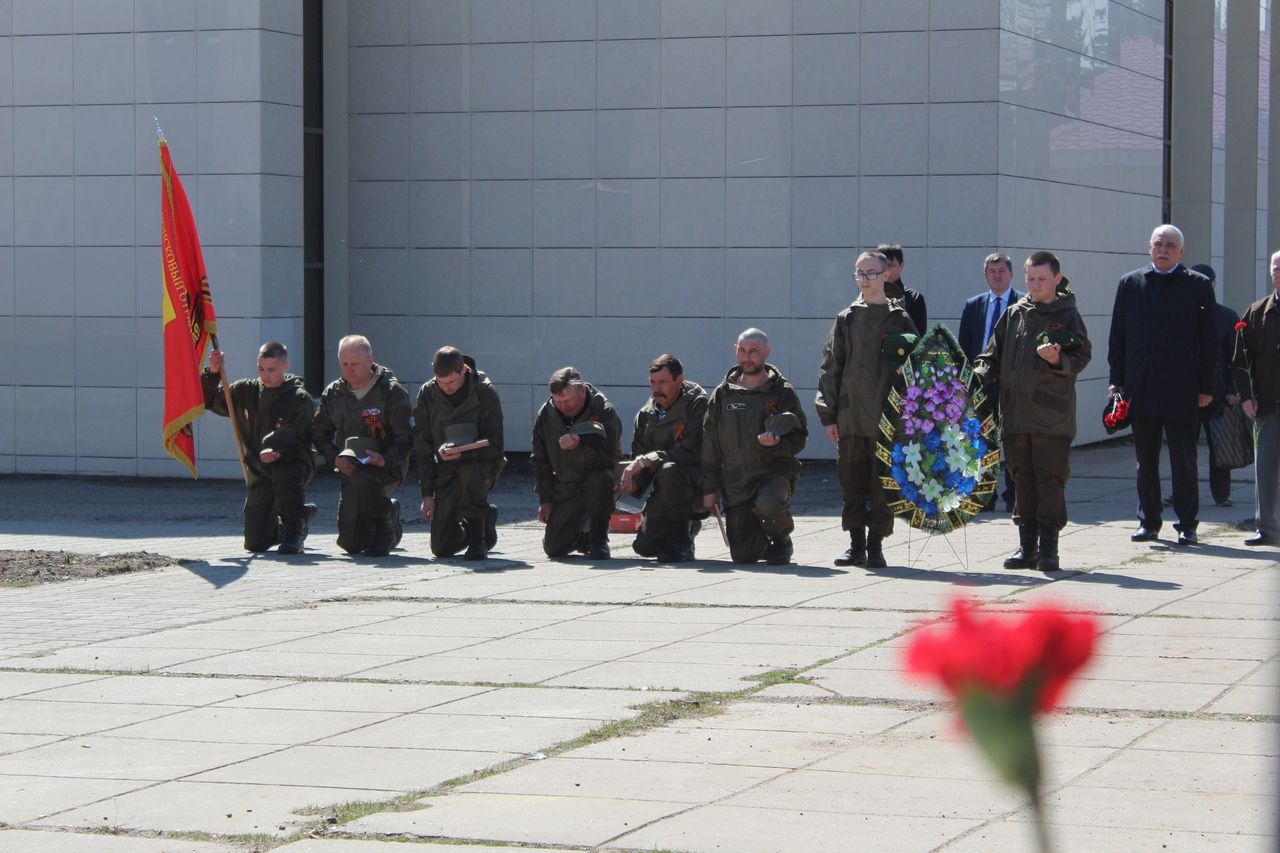 В Болгаре прошёл митинг, посвящённый отправке в экспедицию поискового отряда «Булгар» (ФОТО)