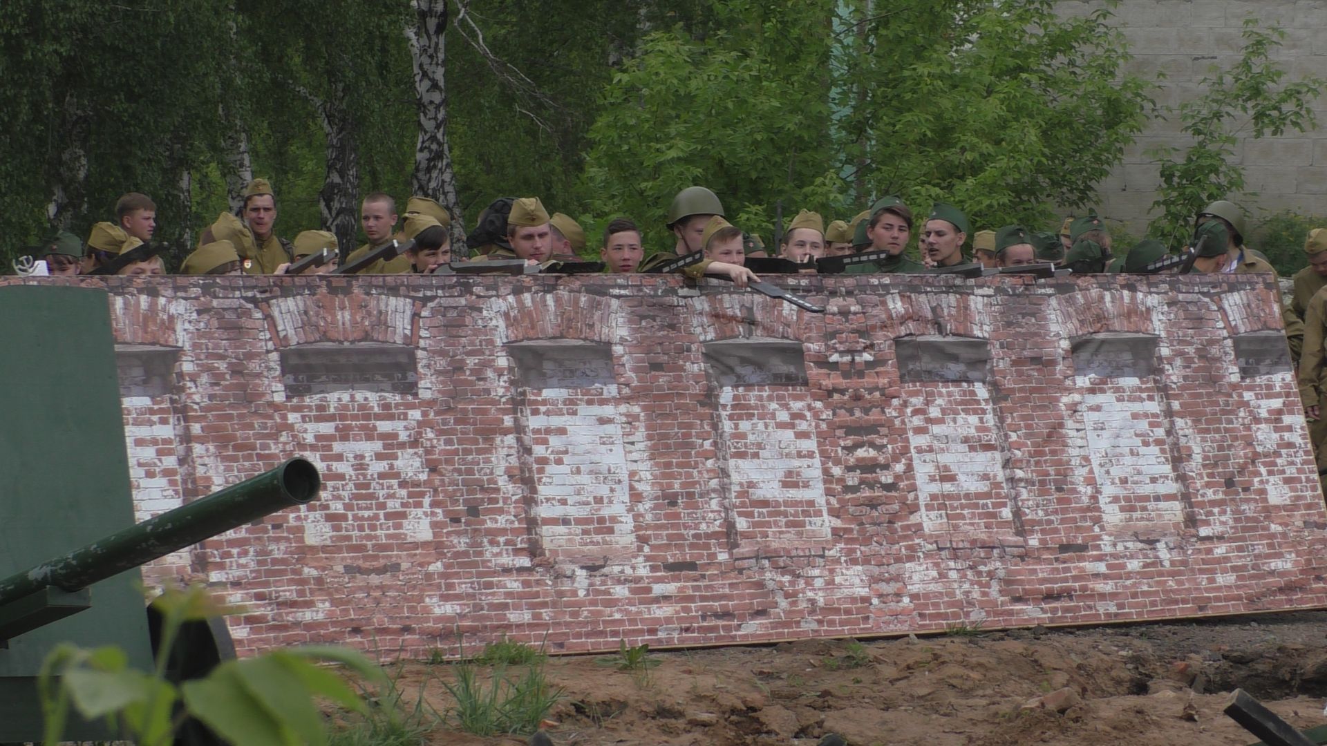 В Болгаре прошла реконструкция Сталинградской битвы (ВИДЕО, ФОТО)