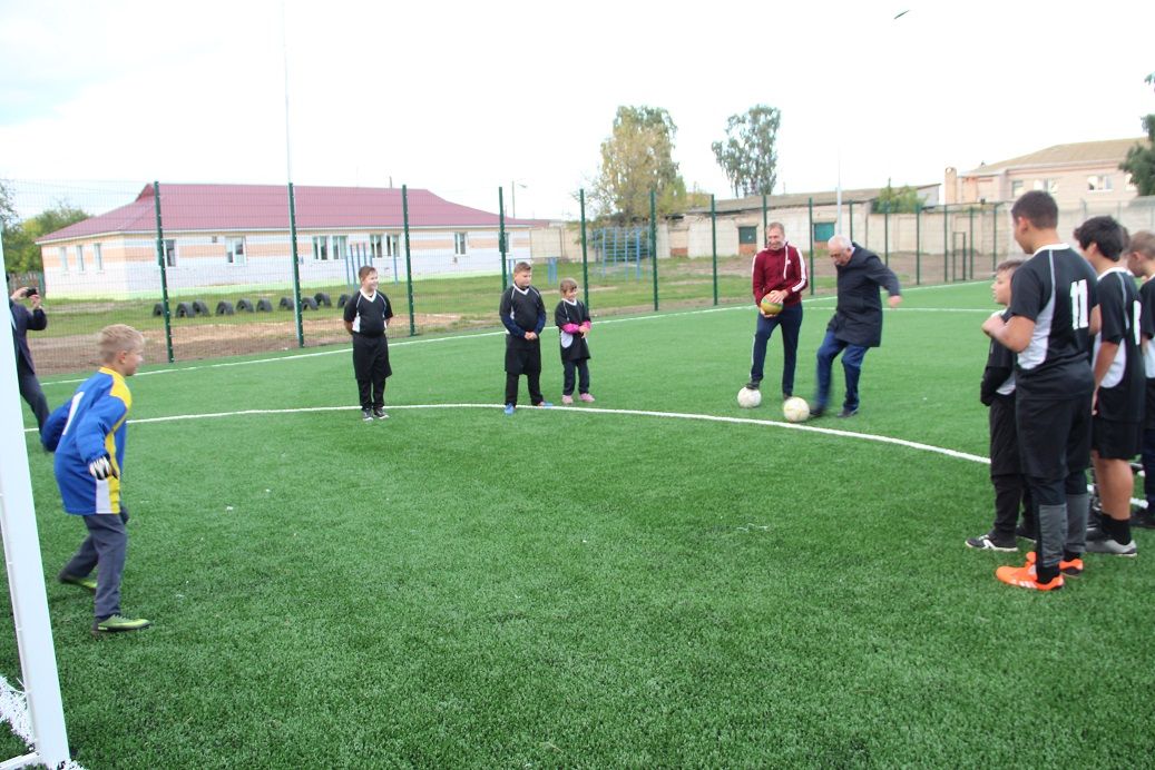 В Болгаре открыли новую спортивную площадку (+ФОТО)