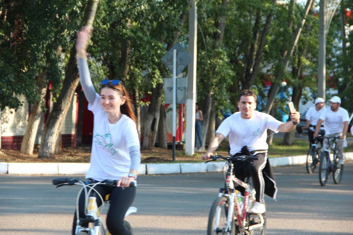 Болгар встречал участников традиционной велоэстафеты (ФОТО)