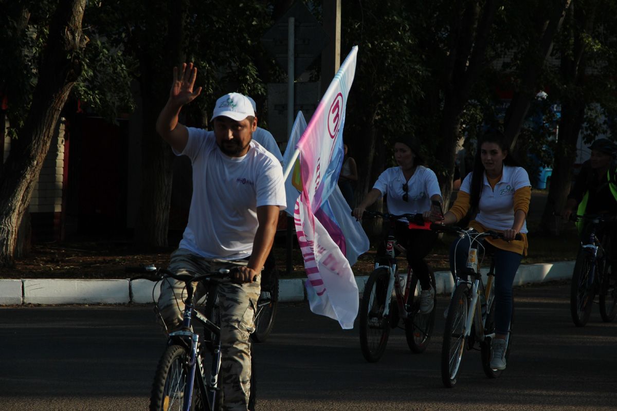 Болгар встречал участников традиционной велоэстафеты (ФОТО)