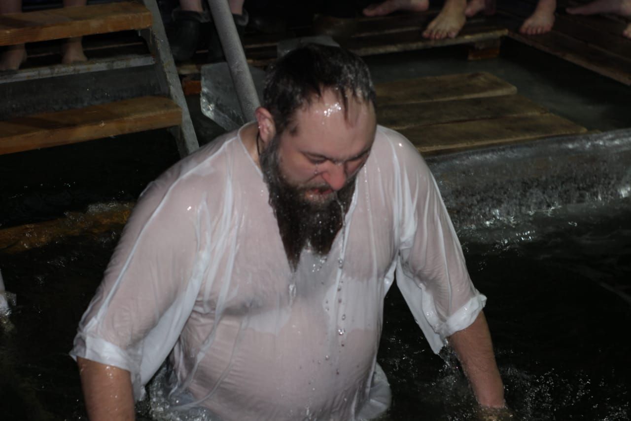В Спасском районе прошли крещенские купания (ФОТО)