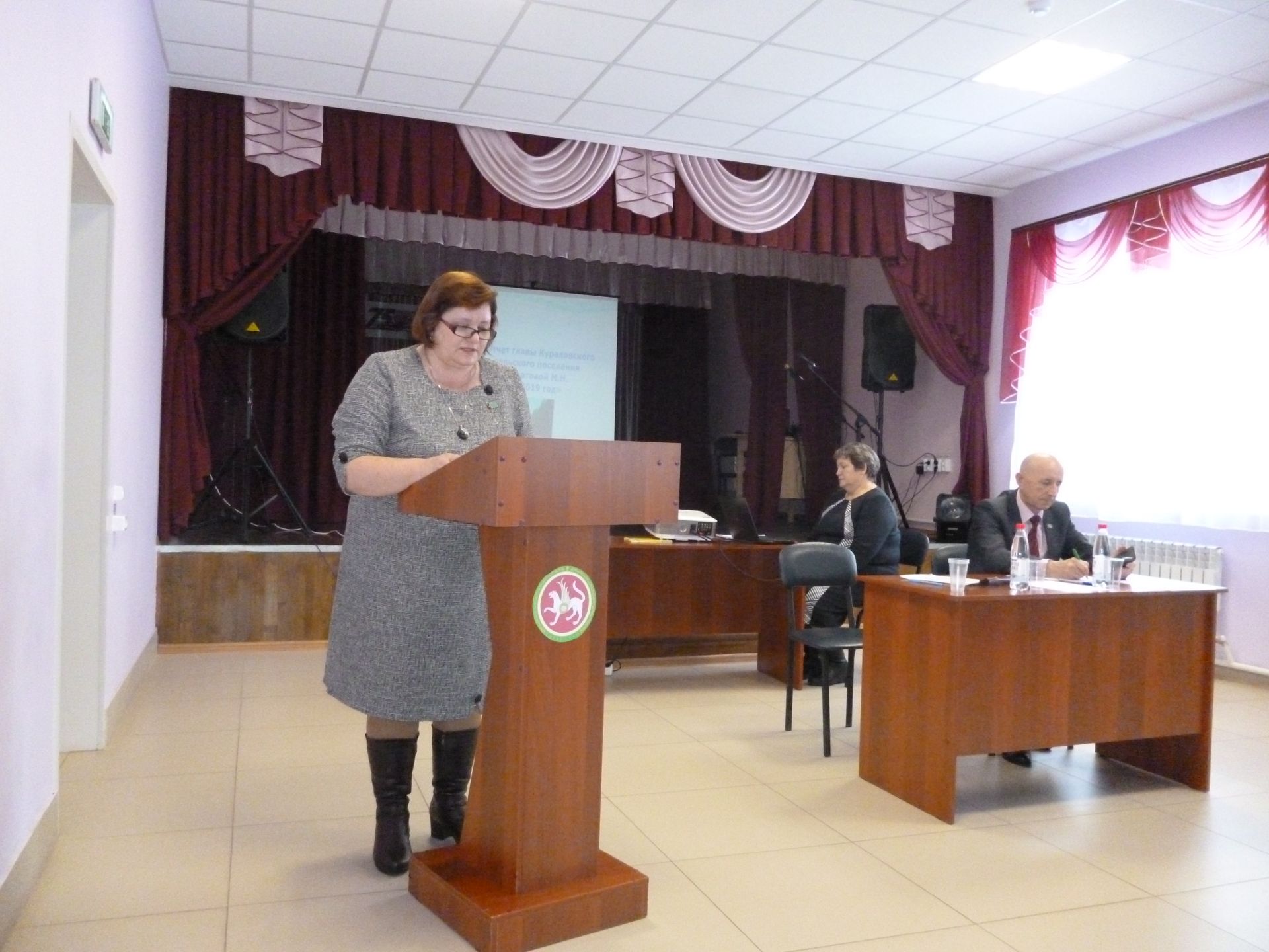 В Куралове Спасского района прошло отчётное собрание (ФОТО)