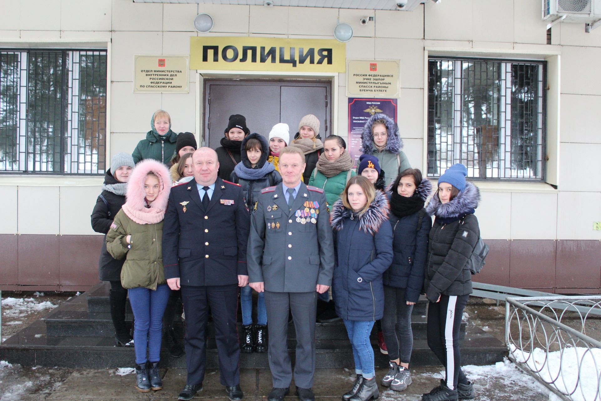 На экскурсии в полиции побывали студенты Спасского техникума (ФОТО)