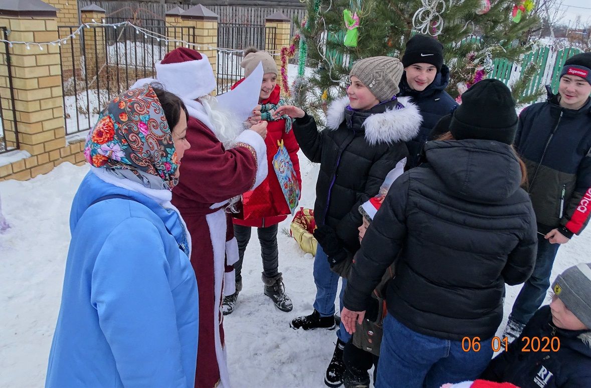 Рождественское гуляние прошло в селе Иж-Борискино Спасского района (ФОТО)