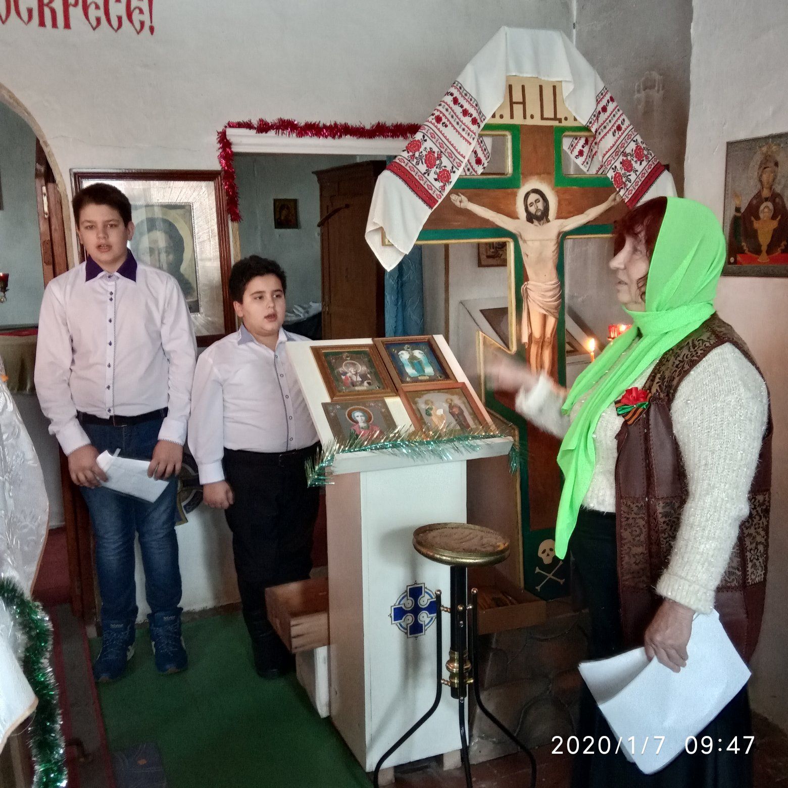 В Кузнечихе Спасского района прошел детский рождественский концерт (ФОТО)