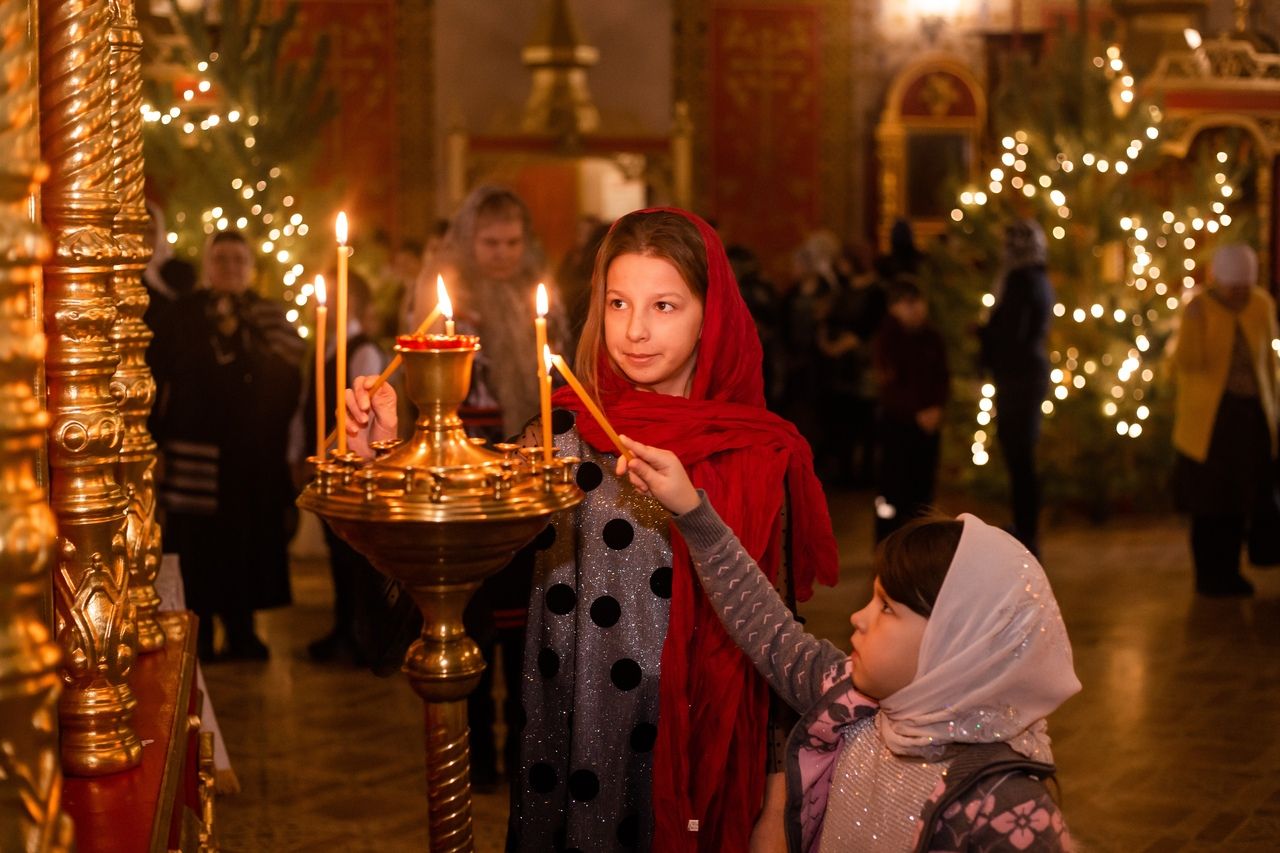 В храмах Спасского района прошли детские рождественские ёлки (ФОТО)