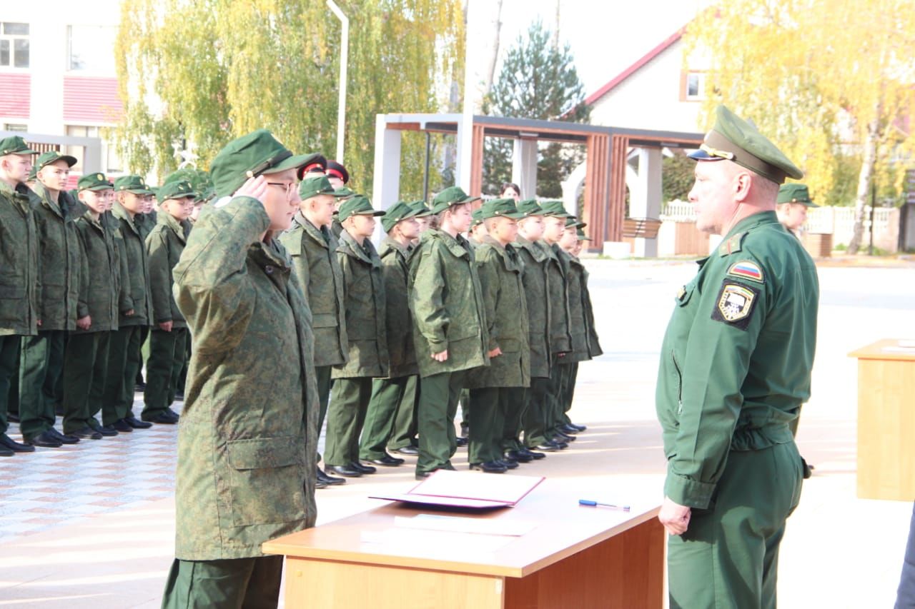 Спасские кадеты дали клятву (ФОТОРЕПОРТАЖ)