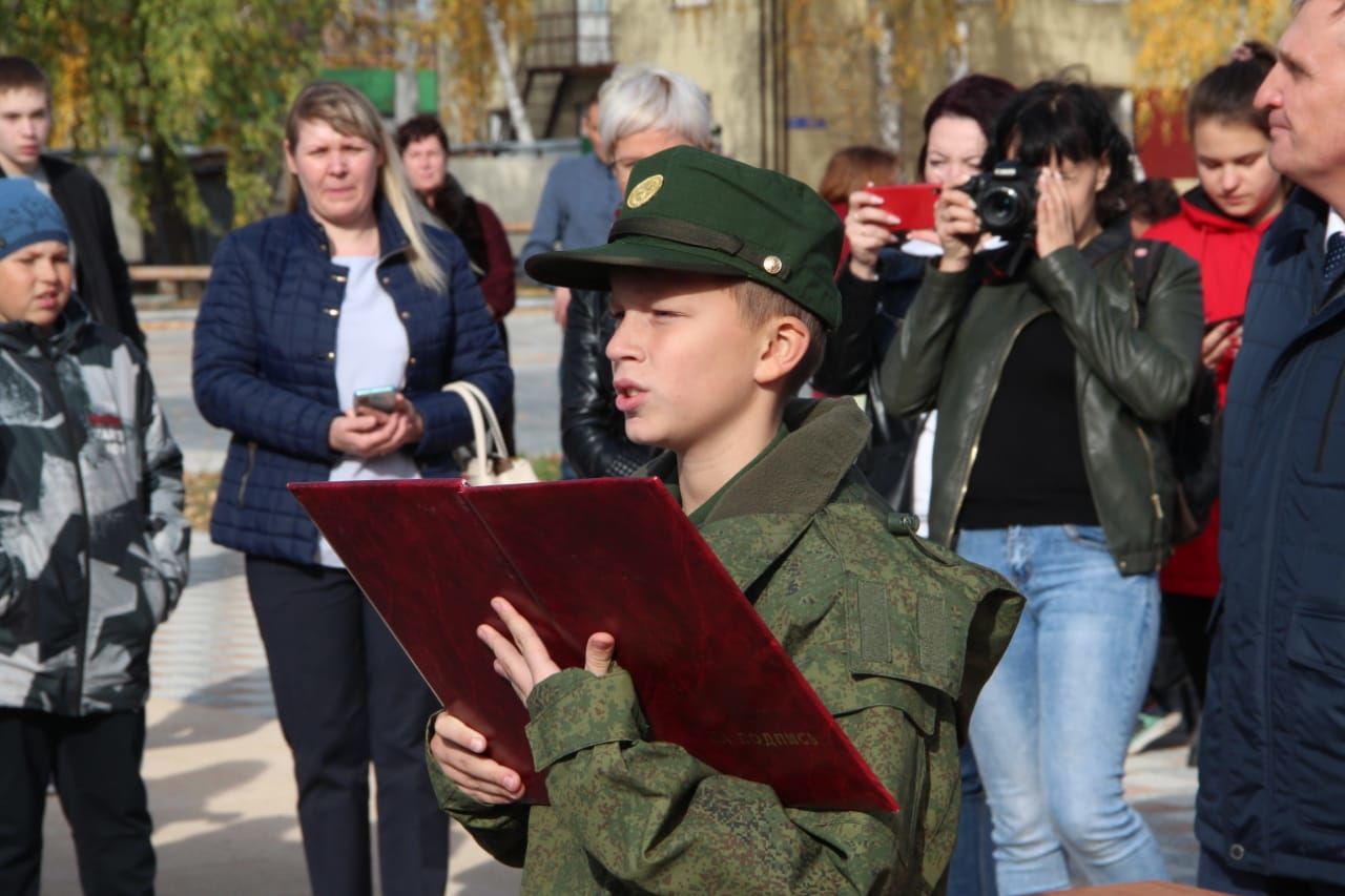 Спасские кадеты дали клятву (ФОТОРЕПОРТАЖ)