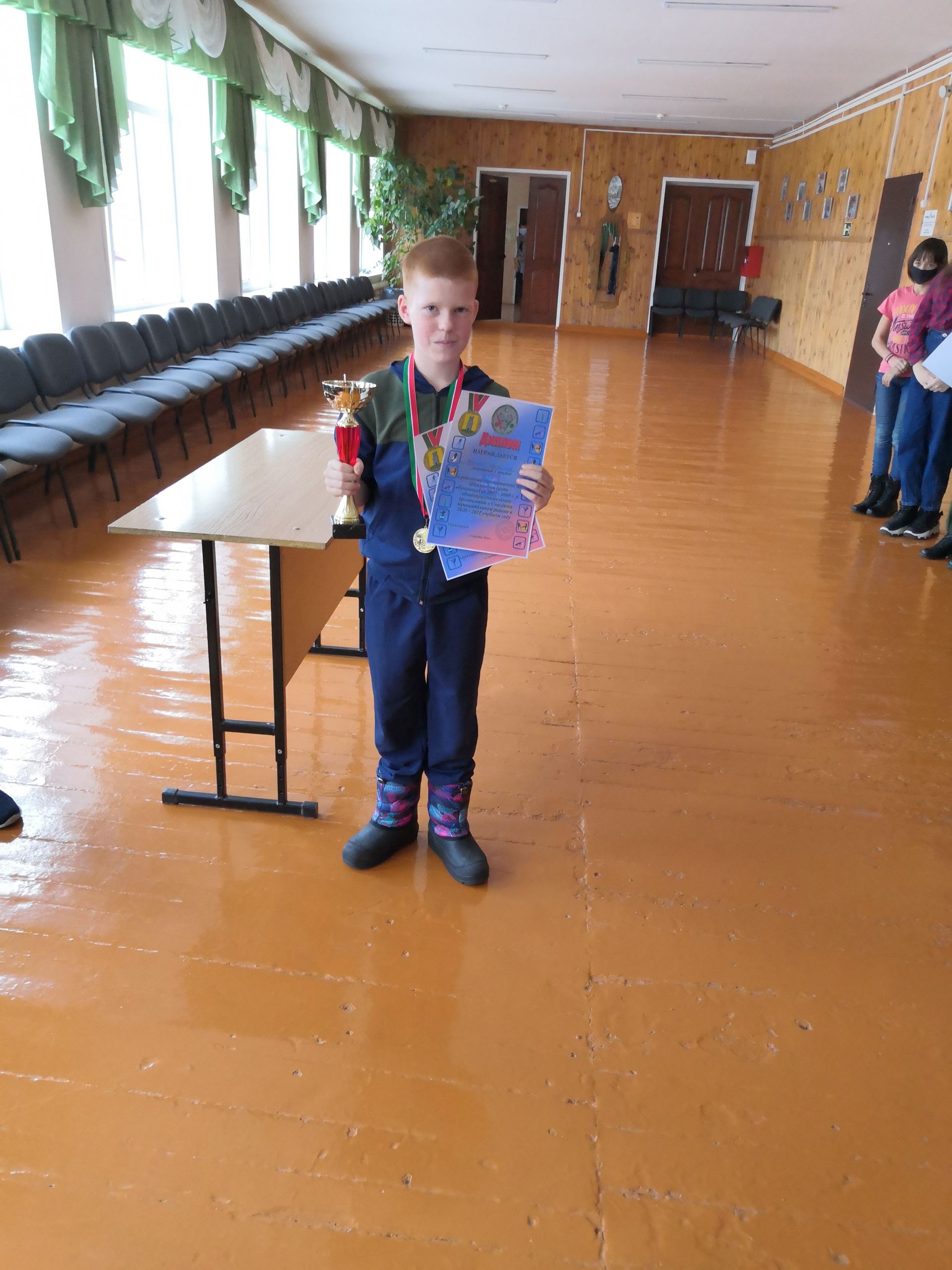 Спасские школьники приняли участие по шахматам