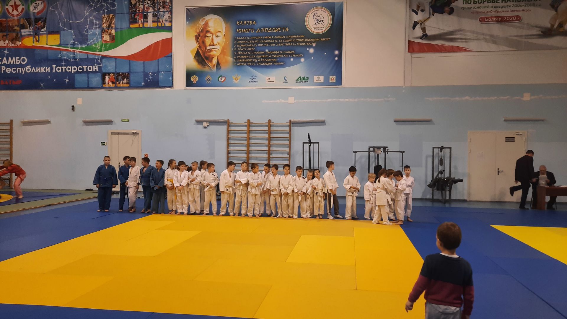 В спортивной школе «ОЛИМП»&nbsp; Спасского района прошли соревнования по дзюдо и самбо