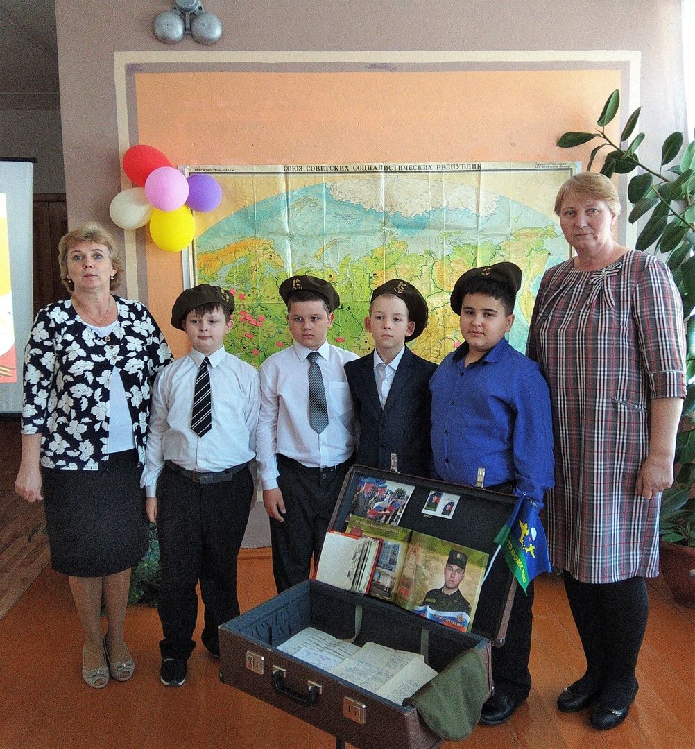 В сельской школе Спасского района прошло мероприятие "Солдатский чемоданчик" (ФОТО)