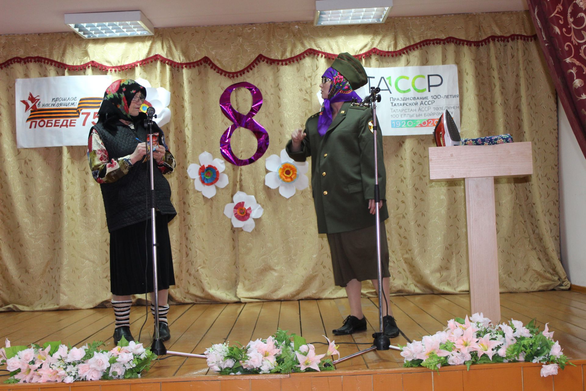 В селах Спасского района прошли мероприятия, посвященные 8 Марта (ФОТО)