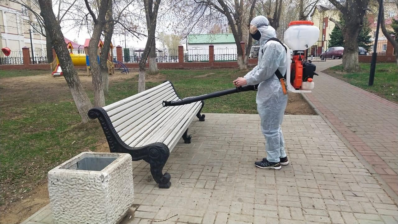 В Болгаре проводится санитарная обработка (ФОТО)