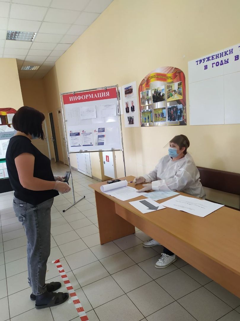 В Спасском районе началось голосование по внесению поправок в Конституцию РФ (ФОТО)