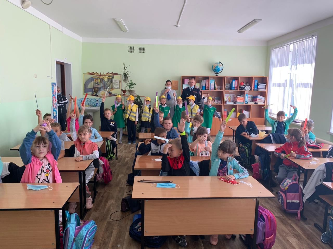 ГИБДД Спасского района провела профилактическую беседу со школьниками (ФОТО)
