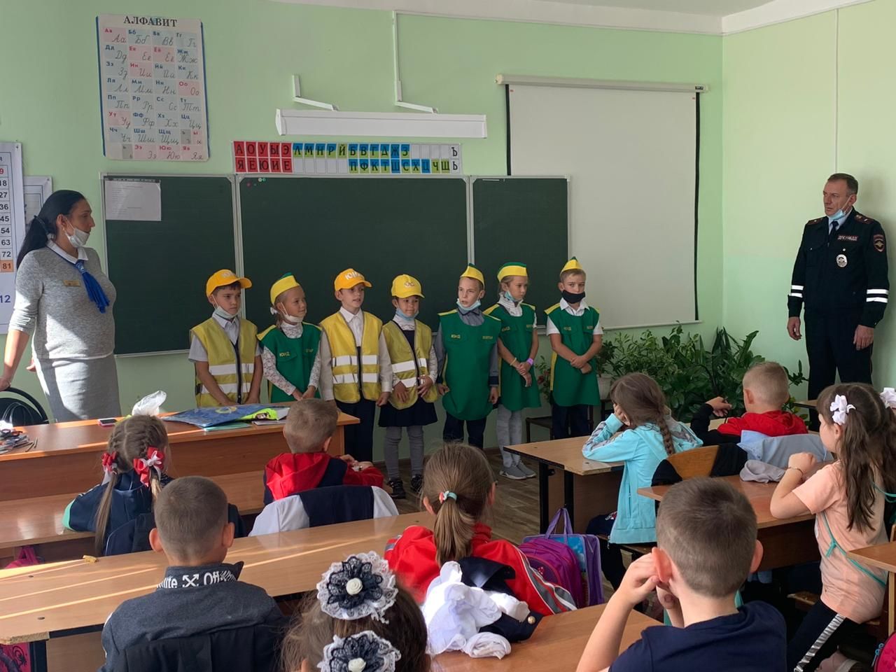 ГИБДД Спасского района провела профилактическую беседу со школьниками (ФОТО)