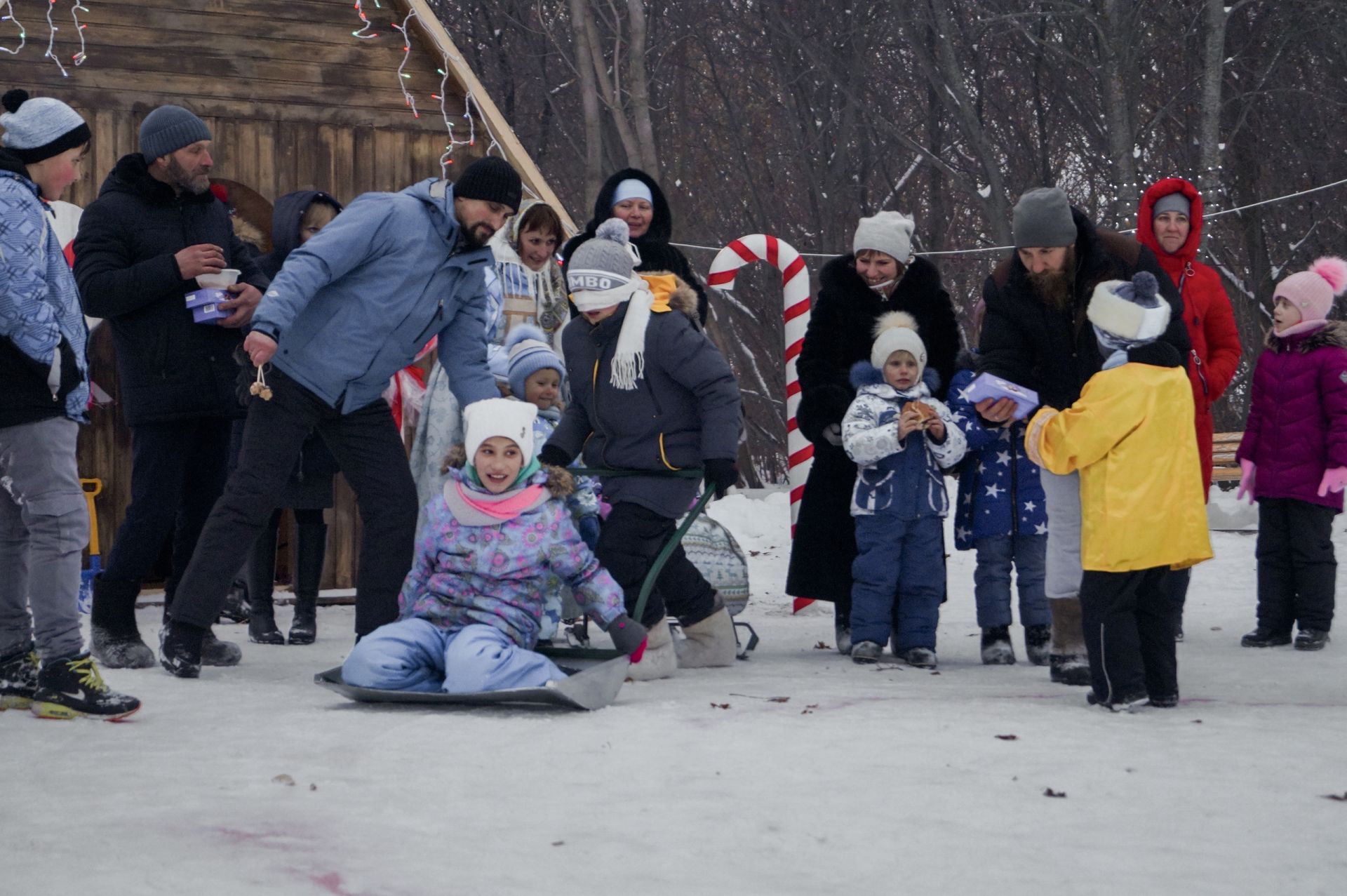 В Общине «Спасской» прошли рождественские гулянья