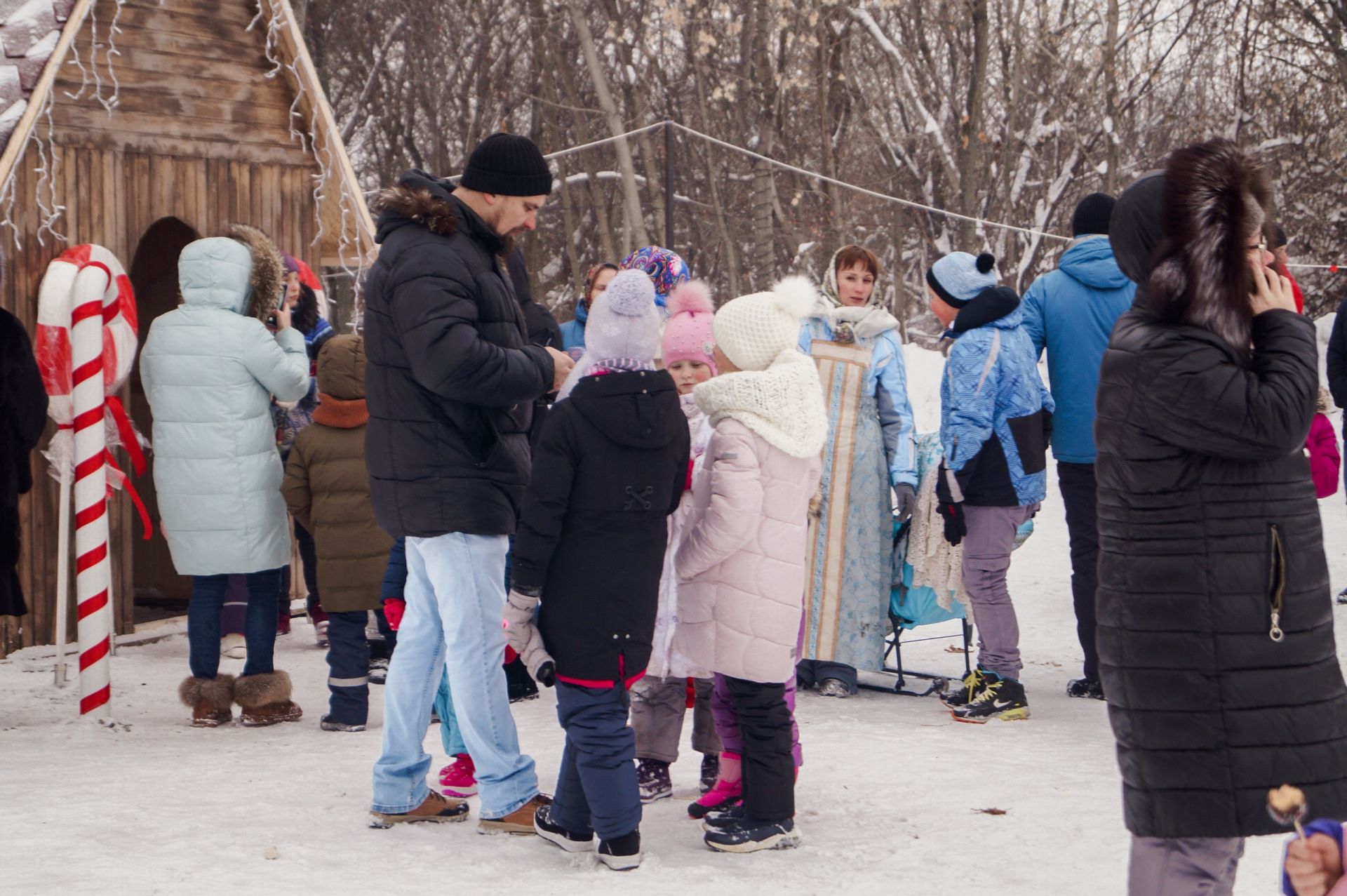 В Общине «Спасской» прошли рождественские гулянья