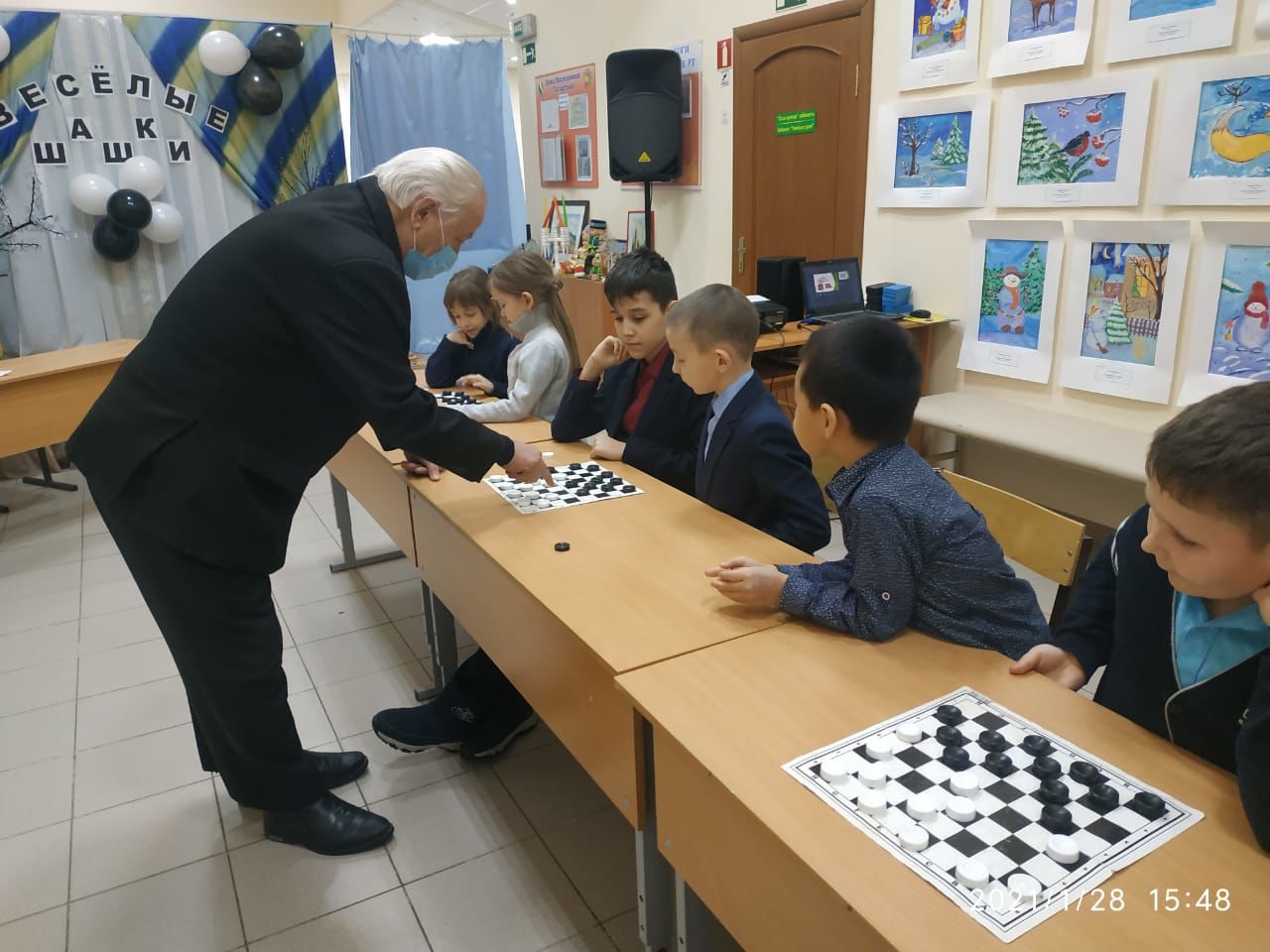 В Доме детского творчества  прошёл турнир «Весёлые шашки»