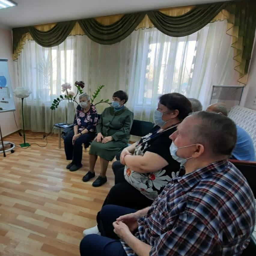 В Спасском доме-интернате для престарелых и инвалидов прошёл День белой трости