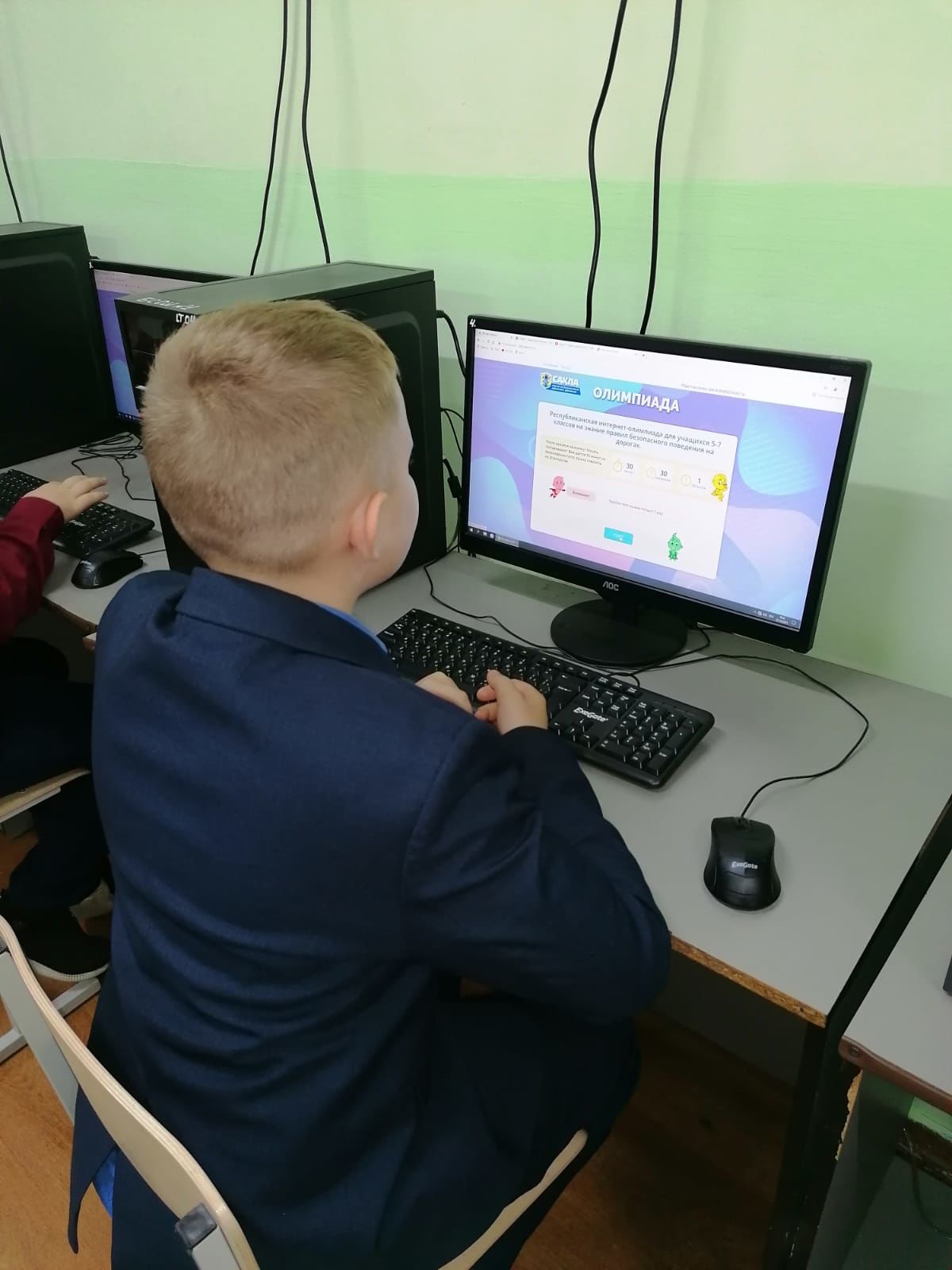 Спасские школьники приняли участие в Республиканской интернет-олимпиаде