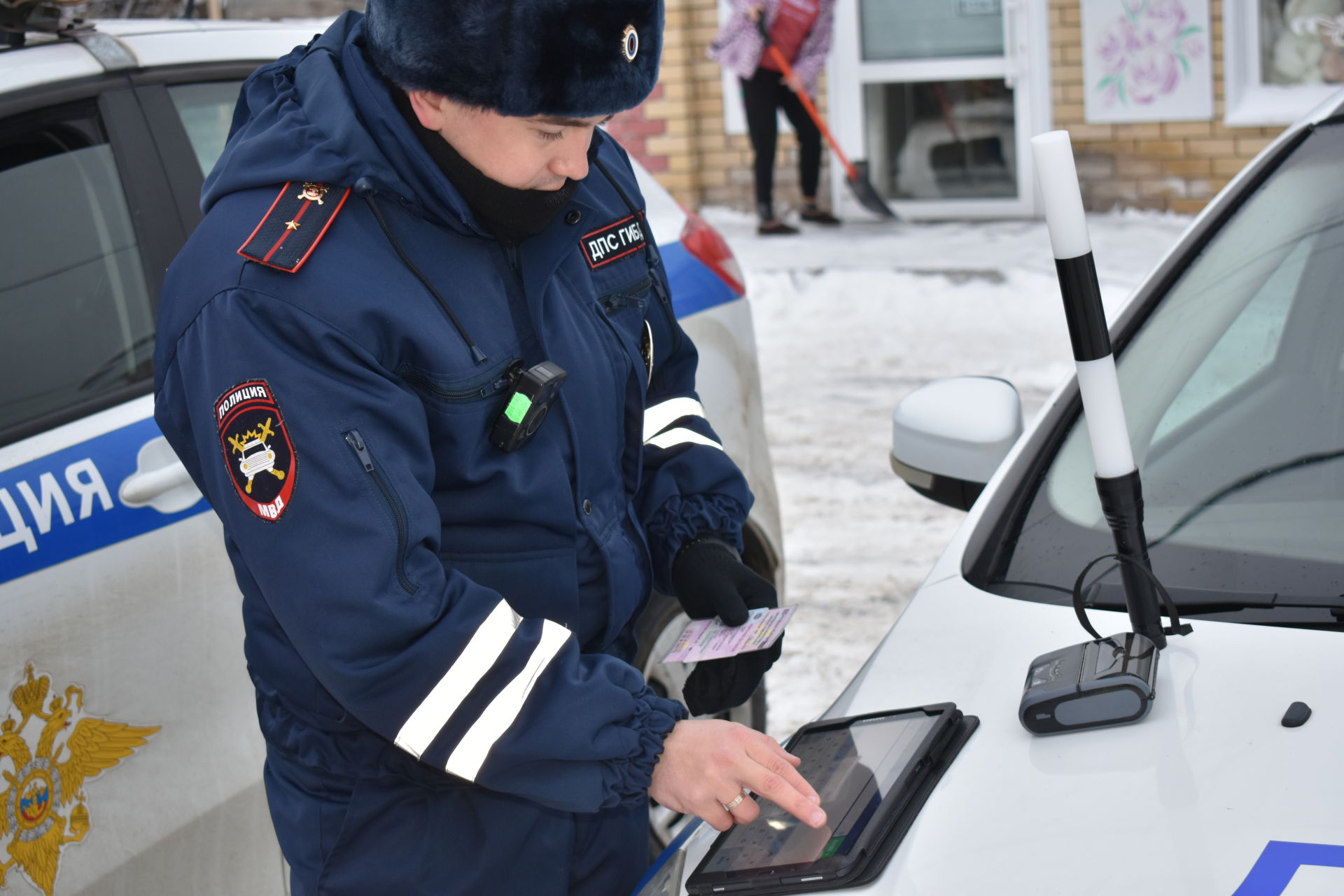 Сотрудник газеты "Новая жизнь" приняла участие в рейде совместно с автоинспекцией Спасского района