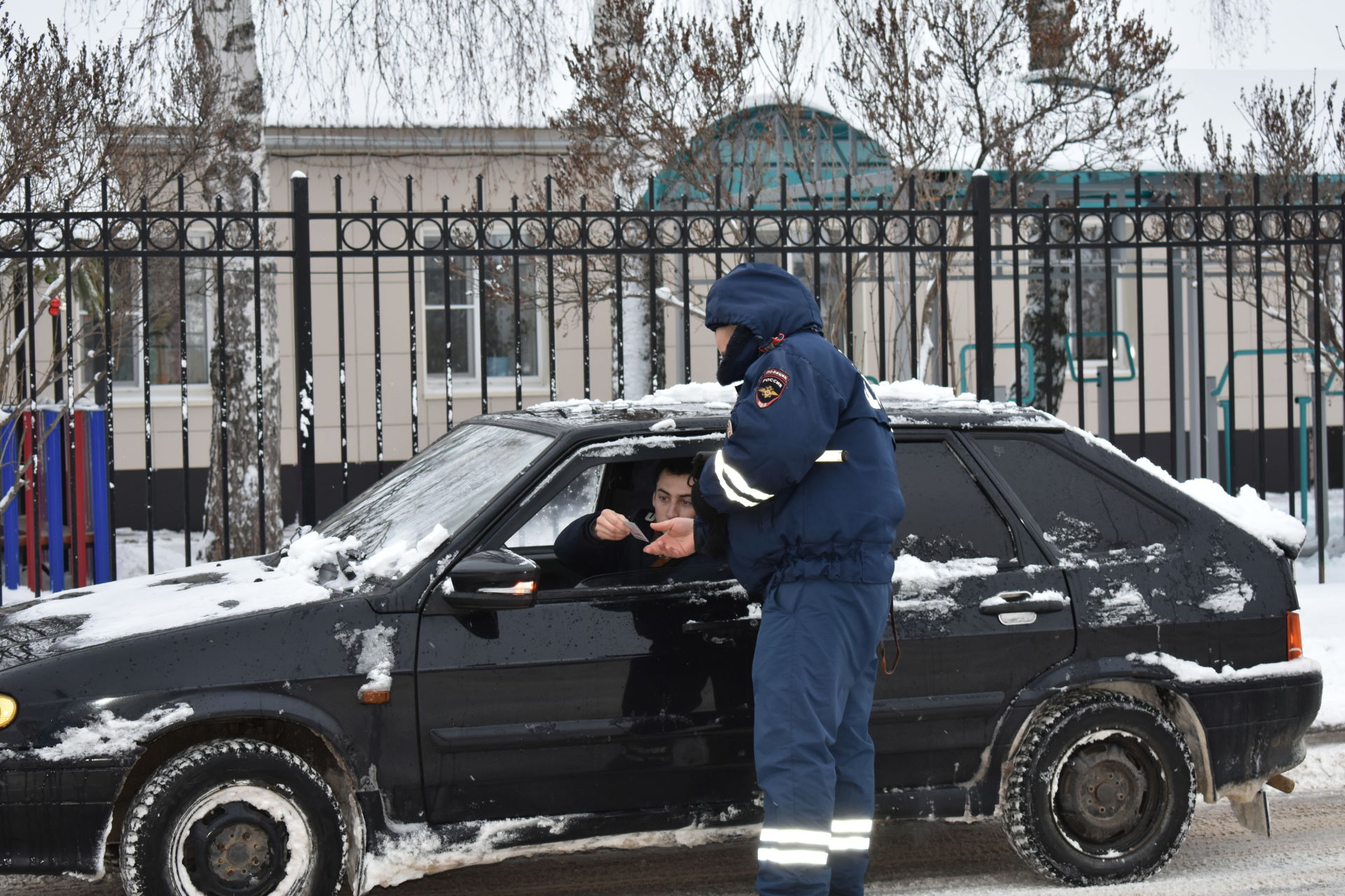 Сотрудник газеты "Новая жизнь" приняла участие в рейде совместно с автоинспекцией Спасского района