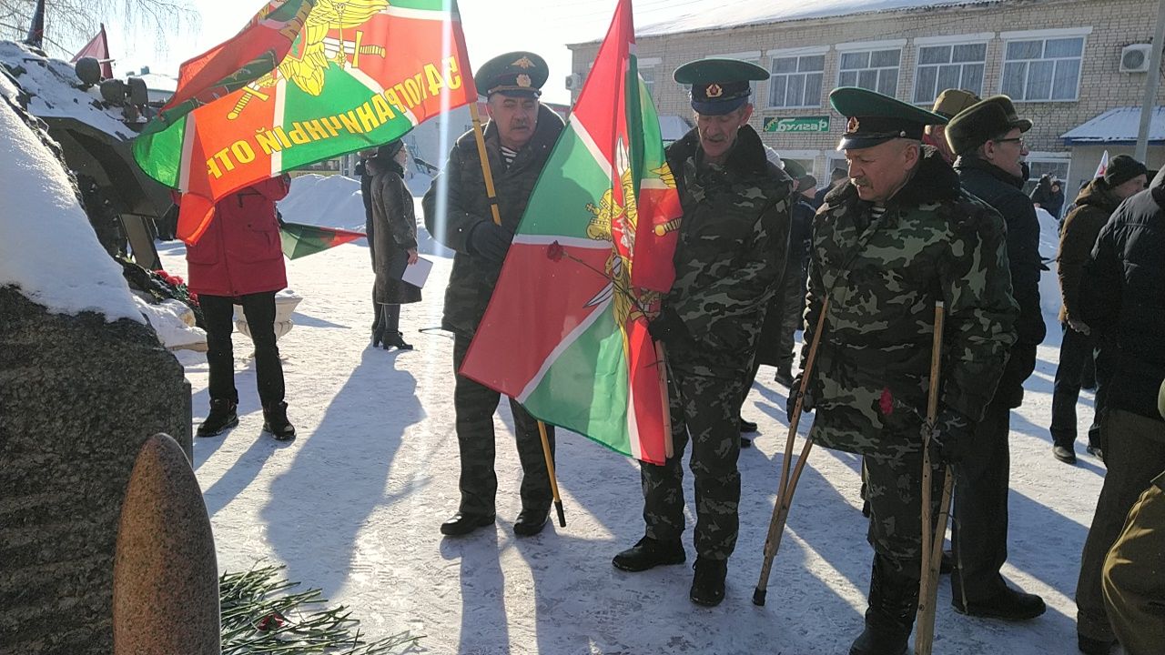 В Болгаре прошёл митинг в честь годовщины вывода российских войск из Афганистана