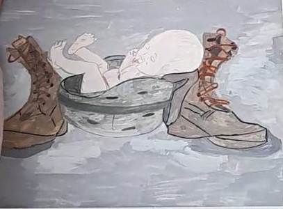 В Спасском районе подвели итоги конкурса рисунков «Солдатами не рождаются»