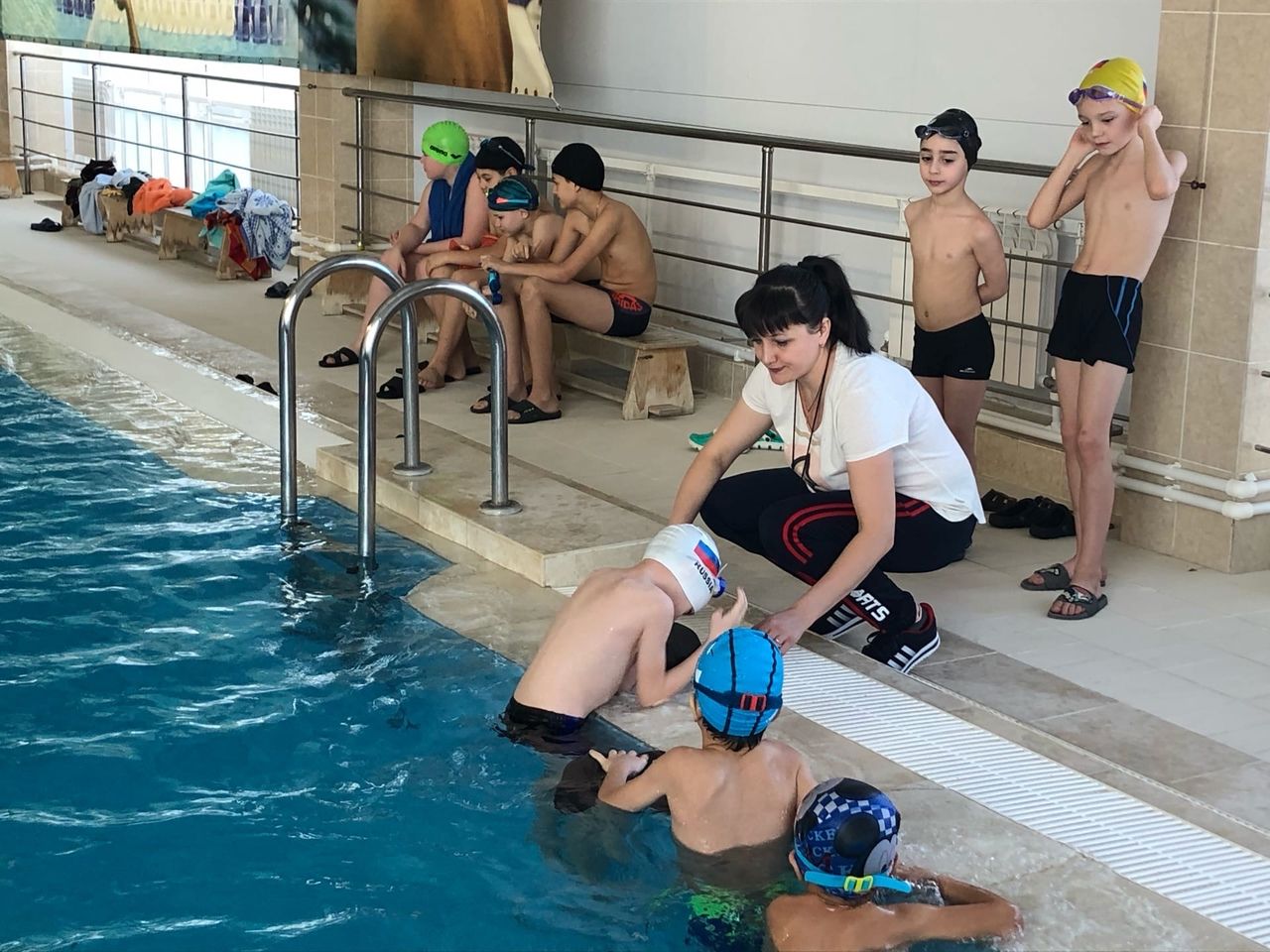 В бассейне «Дулкын» состоялось открытое Первенство по плаванию среди мальчиков и юношей
