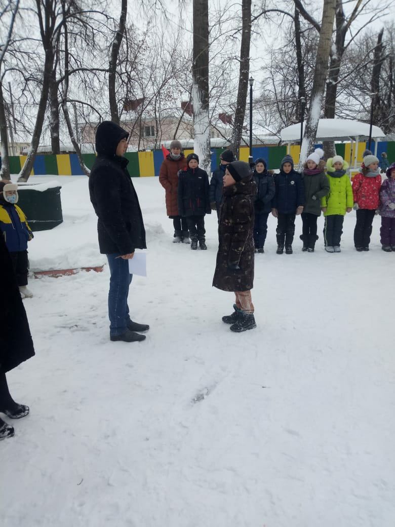 В Болгаре для детей провели зимнюю «Зарницу»